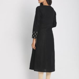 Elegant Nakshi Black Women’s Kurti with Zari work. - Image 3