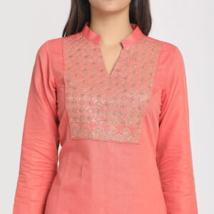 Nakshi embroidery kurti for women - Image 4