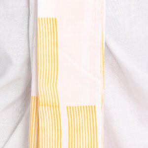 Nakshi Handblock Printed Dhoti For Men - Image 4