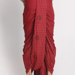 Nakshi Handblock Printed Dhoti For Men - Image 3