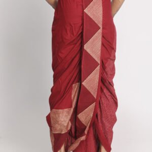 Nakshi Handblock Printed Dhoti For Men - Image 3